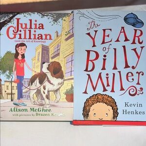 Children's Book Set - Julia Gillian & The Year of Billy Miller
